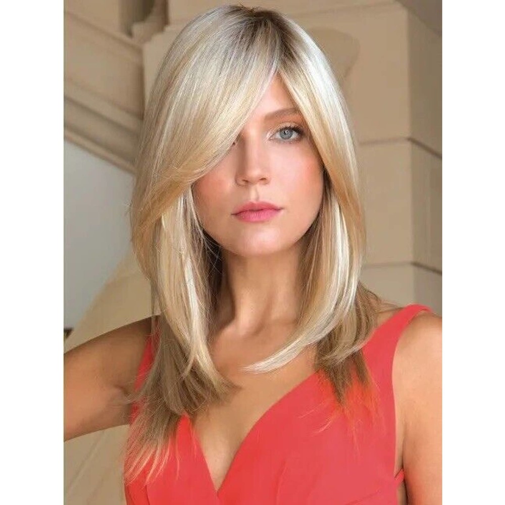 Noriko Milan CREAMY TOAST Topper Rooted Blonde New Unworn Never Out Of Box